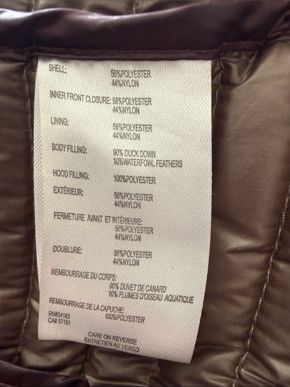 Calvin Klein puffy jacket - Picture 7 of 7